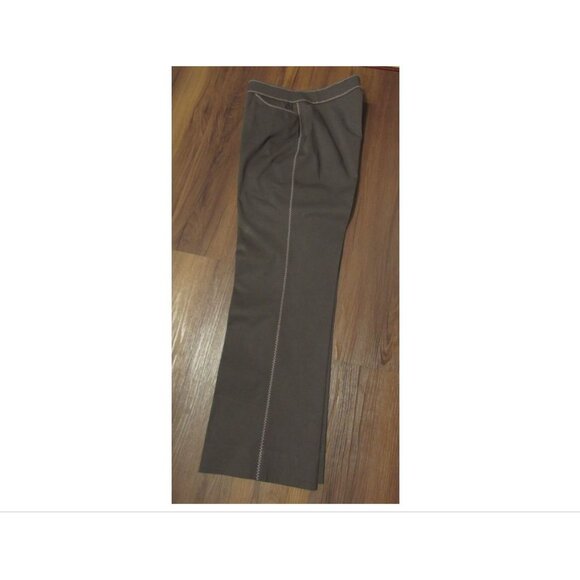 St. Emile Vintage Brown 2 Piece Women's Leisure Pant Suit - Picture 5 of 8